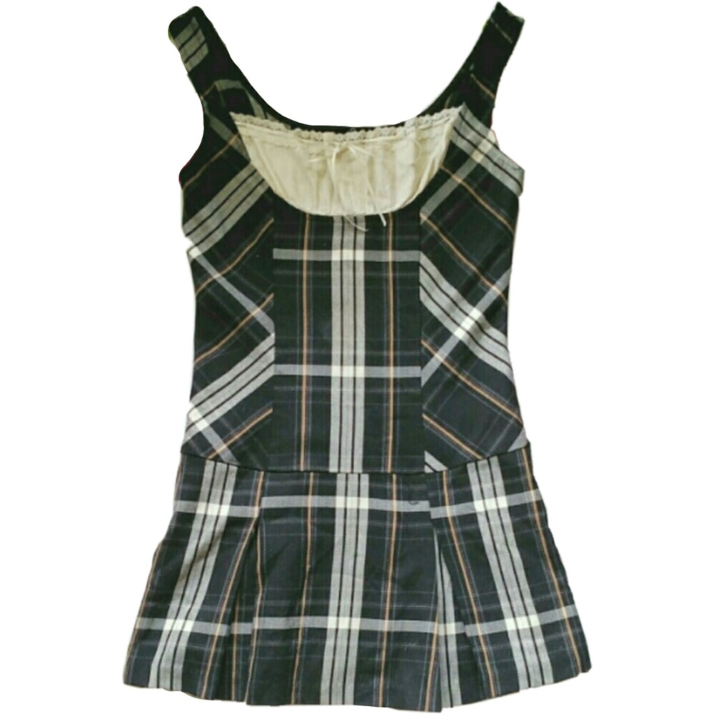 Vintage Plaid Dress